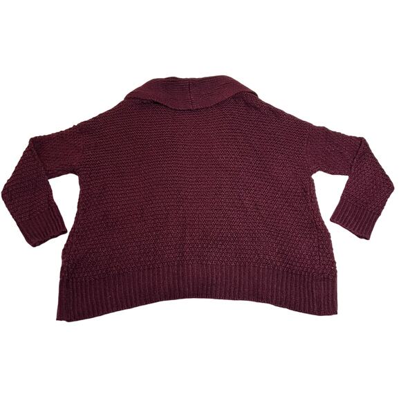 Women's Open Front Relaxed Fit Knit Cardigan Sweater Size Large Boho Cozy Casual - Picture 2 of 7